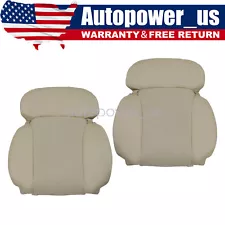 For 2006-2011 Lexus GS300 GS350 Driver & Passenger Top Leather Seat Cover Tan