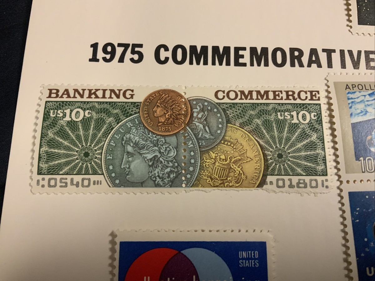 1975 Commemorative Postage Stamps - Incomplete Set | eBay