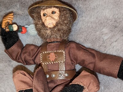 Rare Pirates Of The Caribbean Zizzle Jack The Monkey Toy Moves