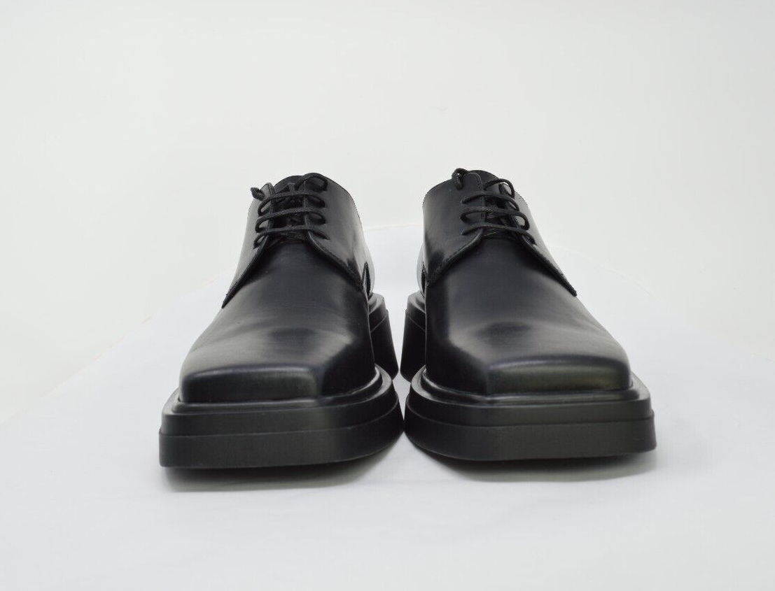 Vagabond Eyra Black Leather Classic Derby Lace Up Shoe