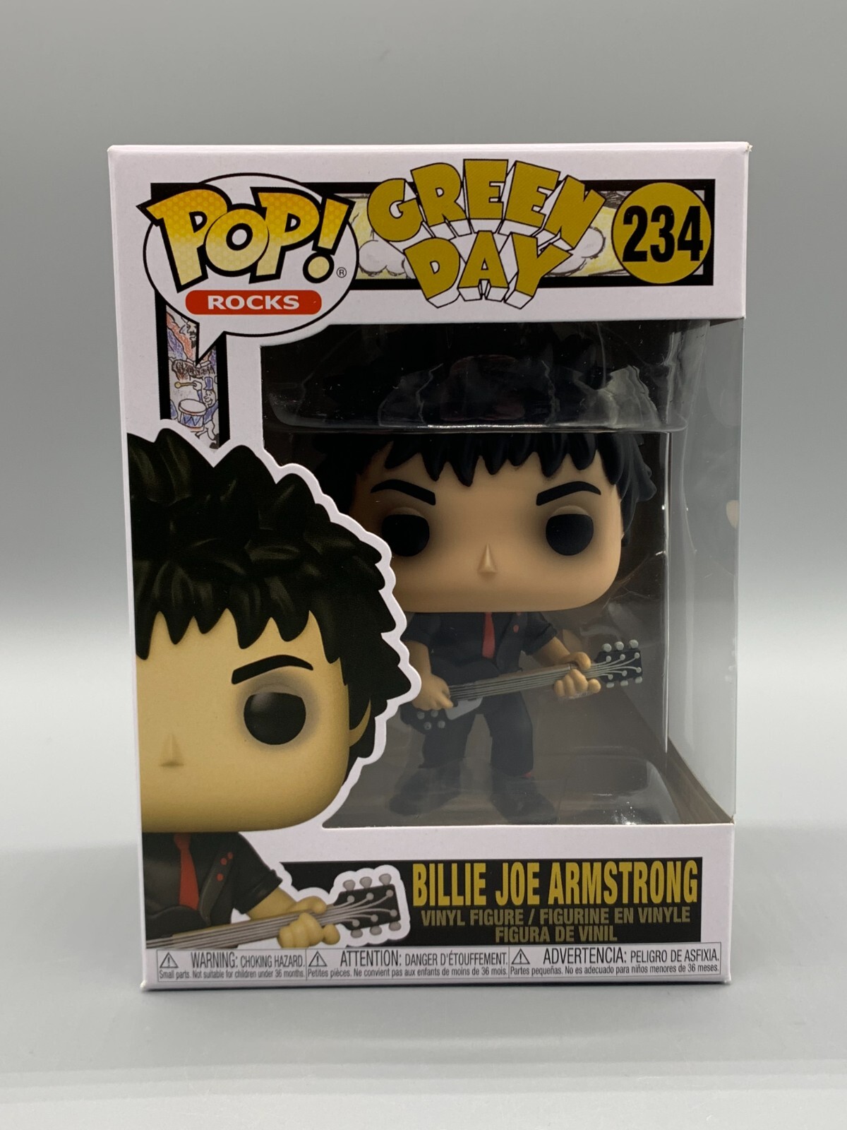 Funko Pop! #234 Billie Joe Armstrong Green Day Rocks New W/ Protector