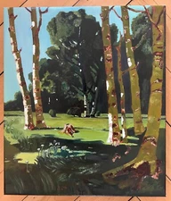 paintings on canvas original trees