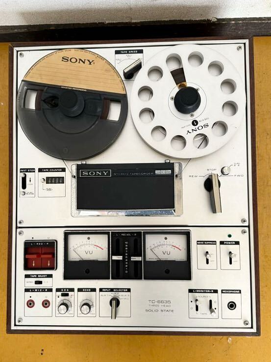 SONY TC-6635テープレコーダー Yahoo!オークション -「6635」(オーディオ機器) の落札相場