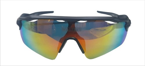 SUNGLASSES WALTERS MIRRORED SPORTS UV WITH BLACK FRAMES - Bild 2 von 2