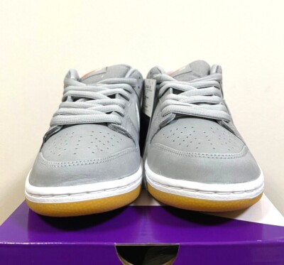 Nike SB Dunk Low DV5464-001 Orange Label Grey Gum Cool Wolf Gray