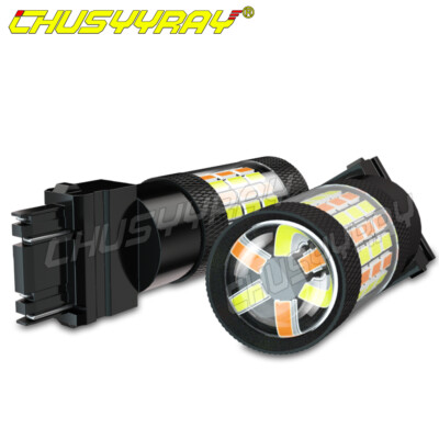 3157 Amber LED Daytime Running Light DRL Bulbs For GMC Sierra 1500 2500