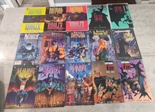 15X  Batman Graphic novels. BATMAN RIDDLER BATMAN GRENDEL MANBAT EVIL ETC TPB