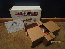 Vintage 1991 U.S. Mail #102 Airplane Bank By SpecCast New!