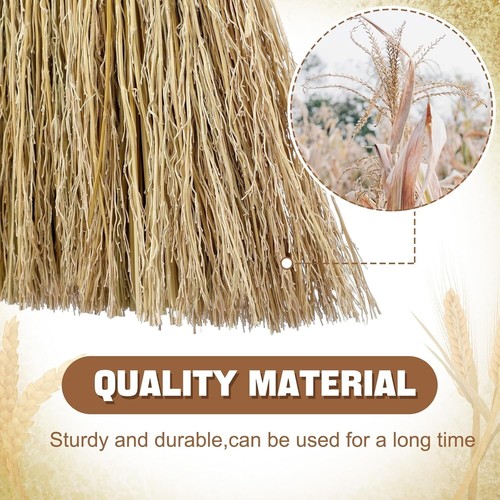 2 Pcs 12 Inch Corn Whisk Broom Mini Corn Halloween Short Handle Hand Broom.... - Picture 4 of 6