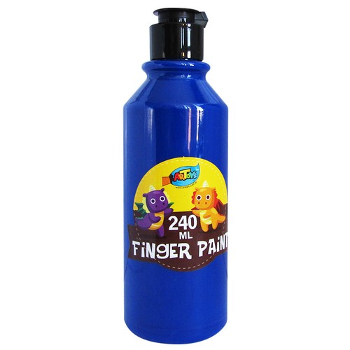 Finger Paint 240ml Bottle Kids Crafts Arts Painting Activity Creative Colourful - Picture 3 of 6