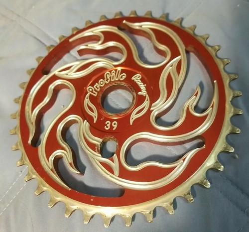 Fireball PROFILE Racing BMX sprocket 39t Tooth Used.Rarer than widowmaker 🔥