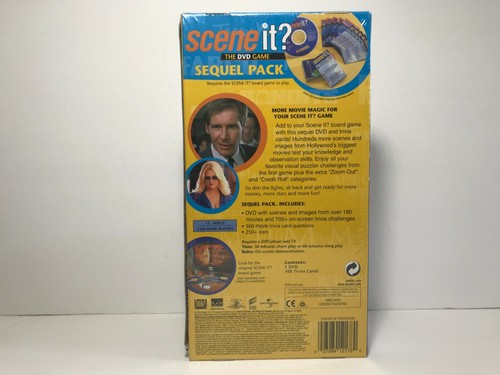Scene It The DVD Game Sequel Pack Movie Edition New Sealed 700+ Trivia Questions - Picture 3 of 7