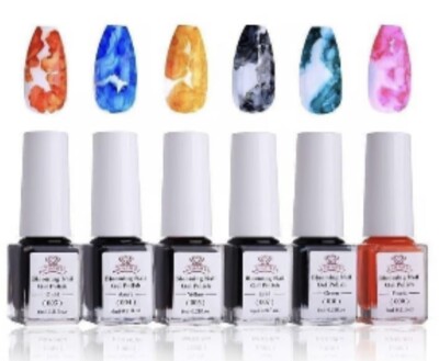 Makartt Blooming Nail Gel Polish Collection Set 6pc