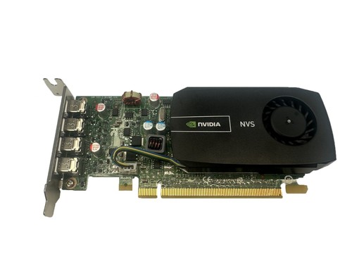 PNY Nvidia Quadro NVS 510 2GB PCIe 4x Mini DP Graphics - Picture 3 of 4