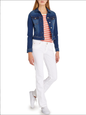 Women s Lee L534FR12 White Joliet Slim Bootcut Jeans RRP 80.00 eBay