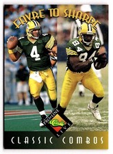 1994 Classic Live Favre To Sharpe #392 Classic Combos Green Bay Packers 