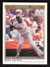1991 O-Pee-Chee Premier #97 Rock Raines Chicago White Sox