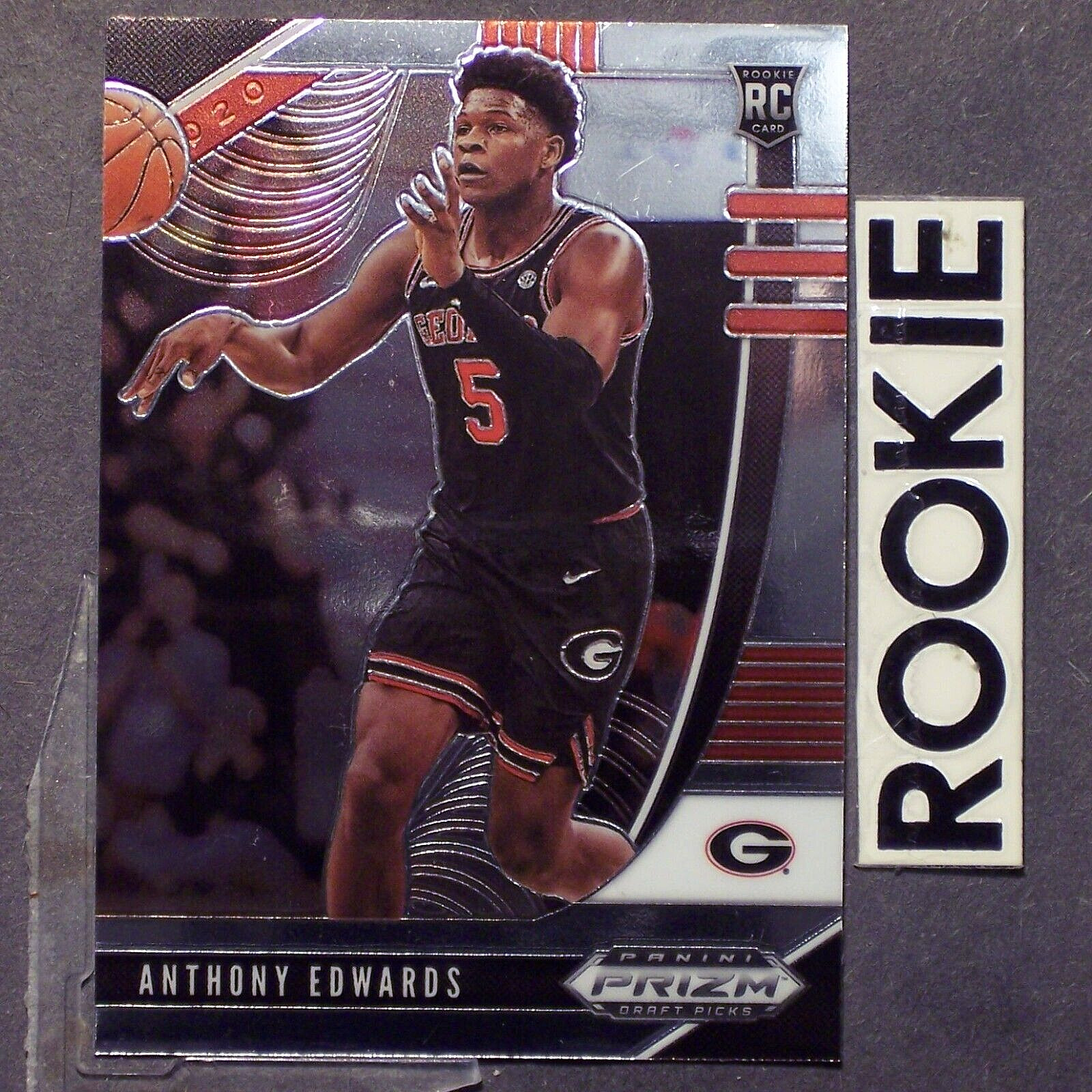 ANTHONY EDWARDS  RC  2020-21  Panini  Prizm  Draft Picks  #41  ROOKIE Minnnesota