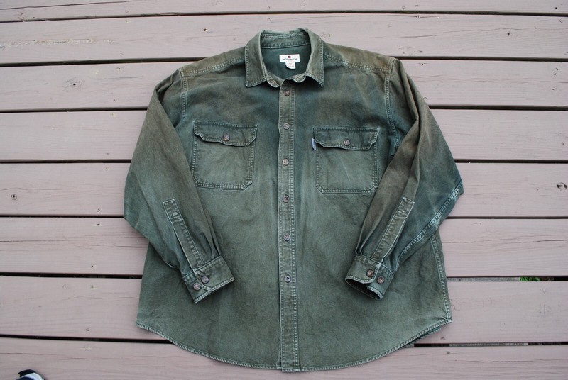 WOOLRICH HEAVY WEIGHT COTTON SHIRT SIZE 2XL