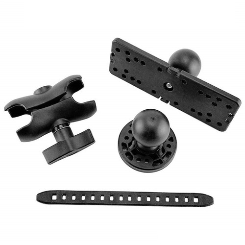 Fish Finder Mount Base Fishing Boat GPS Bracket Plate 360 Degree Swivel Universa - Picture 7 of 10