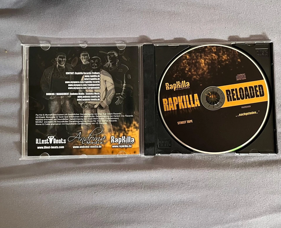 Rapkilla - Reloaded...nachgeladen - Street Tape (Cd) Wie Neu/ Untergrund Rap,... - Bild 2 von 2