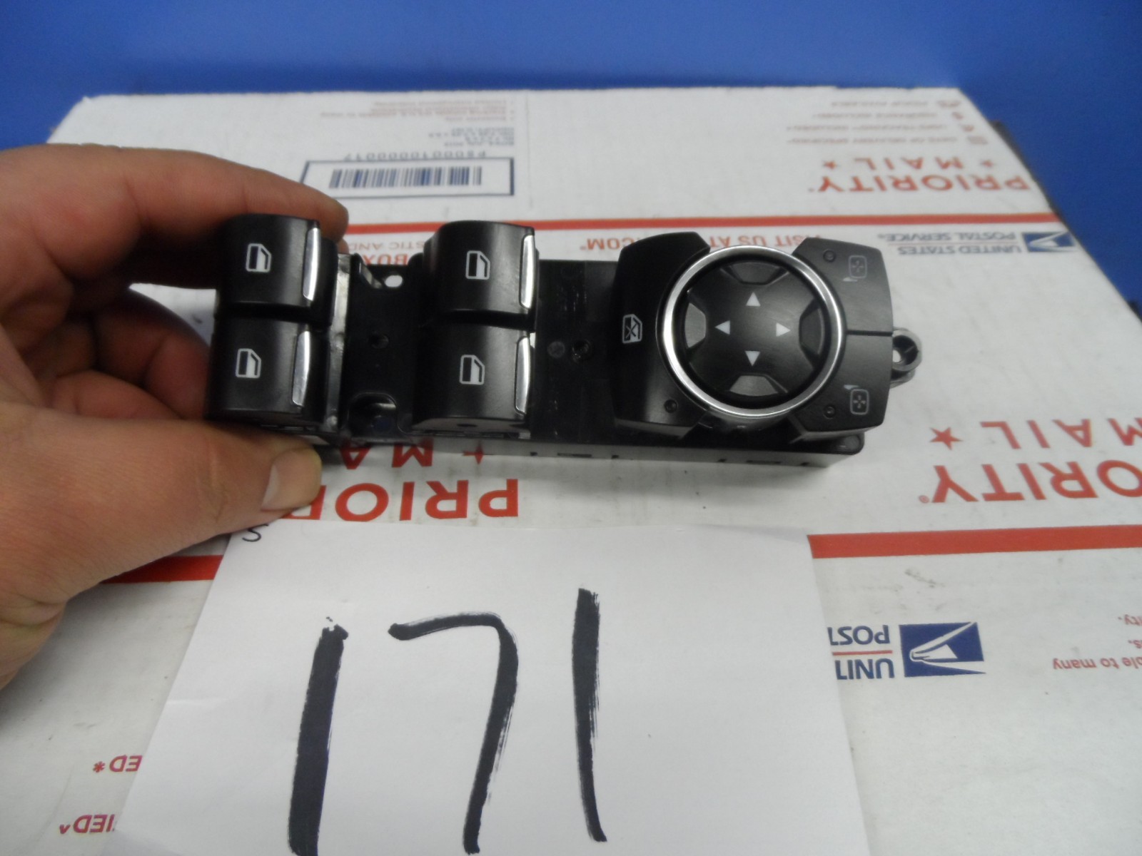 13 14 Ford Fusion Used master window switch control power DRIVER  #171