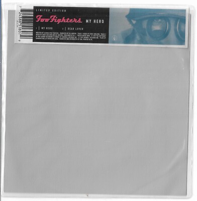 Foo Fighters - My Hero - Rare 1997 UK 2 track Limited red Vinyl 7''