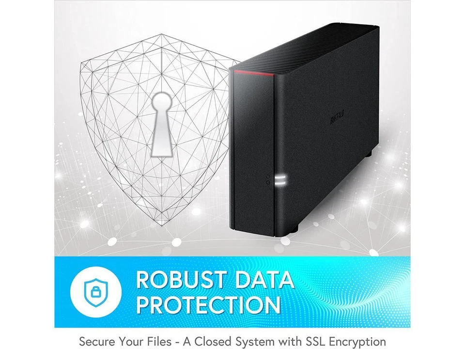 Buffalo LinkStation 210 6TB Private Cloud Storage NAS LS210D0601 - Image 3 of 4