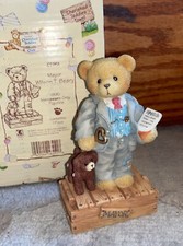 Cherished Teddies CT951 Mayor Wilson T Beary 1995 Membears Only Figurine NEW