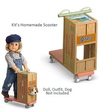 American Girl KIT HOMEMADE SCOOTER for 18 Inch Dolls NEW Toy