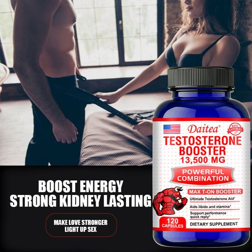 Testosteron Booster - Men's Health Support, Energy Endurance 120 Caps2 bottles - Picture 4 of 14