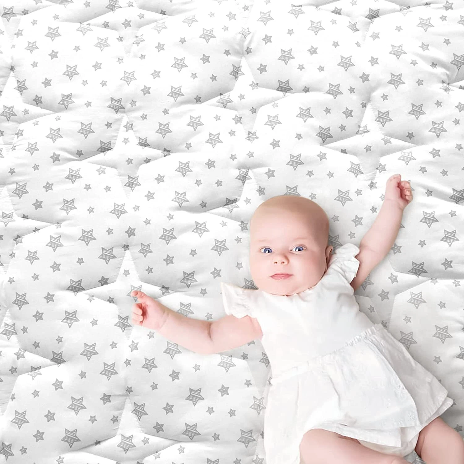 Baby Play Mat Large Crawling Mat Non Slip Floor Mat for Play Extra Thick 79"x55"
Opens in a new wind