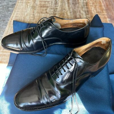 Churchs Oxford, Polished, Black Black Polished Binder Oxford Brogue | Church main image 3