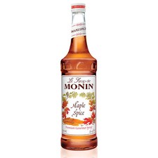 Maple Spice Syrup 25.4 Fl Oz Cocktail Latte Iced Coffee Allergen Free Non GMO