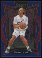 2024-25 Panini Select Blue Darius Garland Concourse Cleveland Cavaliers #39