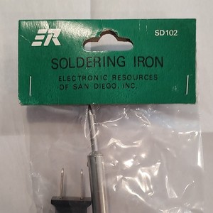 Lot of 4 Electronic Resources of San Diego SD102 Corded Soldering Iron 30 Watt