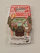 NEW! 2025 Disney Parks Wilderness Lodge Gingerbread House LE Pin 