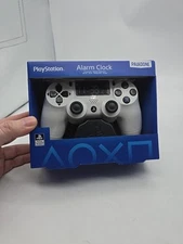 PlayStation Controller Alarm Clock by PALADONE in White with USB input NEW BOX