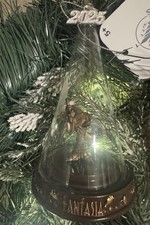 2025 Glass Sorcerer Apprentice Mickey Mouse Fantasia Christmas Tree Ornament