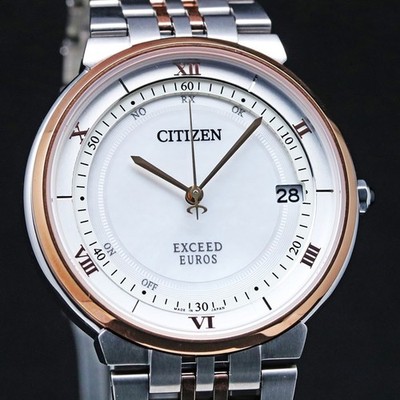 Citizen Exceed Eco-Drive Funkuhr CB3024-52W Herrenuhr Japan