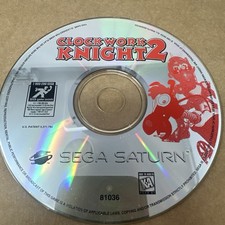 SEGA Clockwork Knight 2 Sega Saturn Tested No Manual