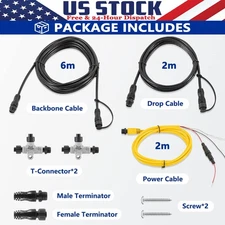 for Garmin NMEA 2000 (N2K) Basic Marine Complete Starter Kit 010-11442-00