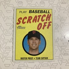 2019 Topps Heritage - 1970 Topps Scratch Off Buster Posey #11