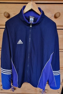 Adidas Vintage 90s Mens Track Jacket 42/44 627582 AJ5002 M-L Blue