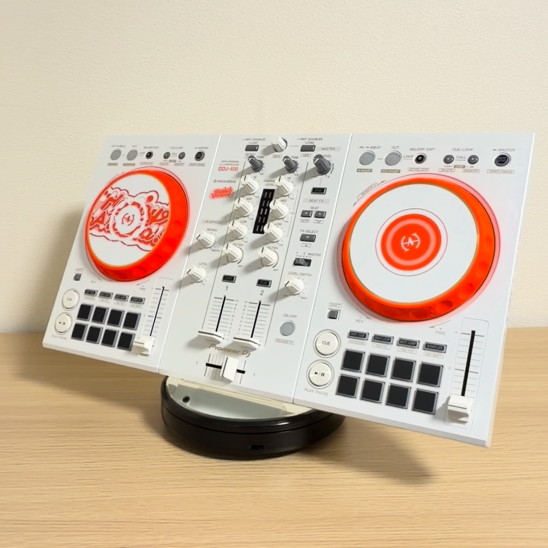 DJ機材 DDJ-400 pioneer HI Pioneer DJ DDJ-400-HA DJ Controller - White/Orange for sale online