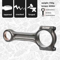 Pleuel ET Engineteam OM0053 FüR BZ0 DZ0 Laguna Renault BT0 KZ0 KT0 Megane 3 DT0
