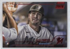 2022 Topps Stadium Club Red Foil Nick Fortes #187 0q1p