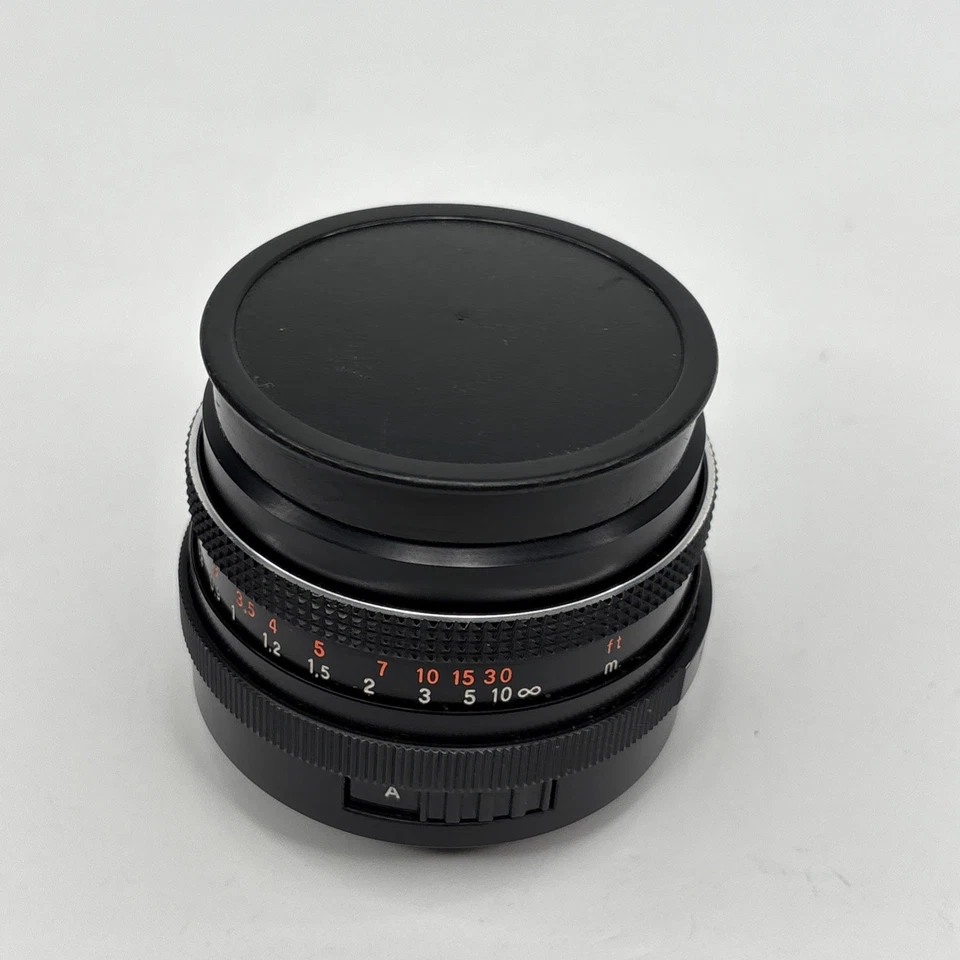 Vintage Carl Zeiss Jena Tessar lens 2.8/50mm Black Edition M42 Screw Mount — 第 4/4 张图片