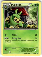 Swadloon 2/101 Uncommon Noble Victories Pokemon LP