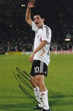 Football - Oliver Neuville - Hand Signed 12x8 Inch Photograph- Germany - COA